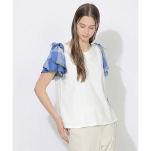 tシャツ シトラテックショルダーリボンT レディース