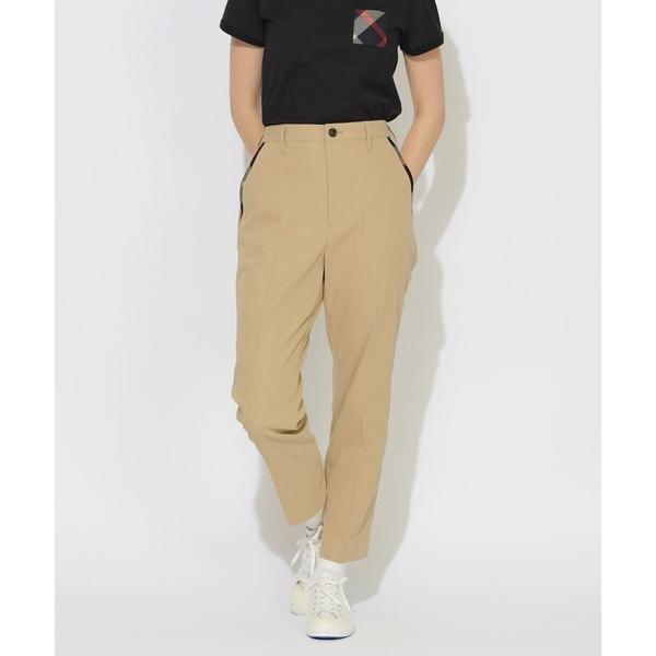 チノパン 「Quiet Check シリーズ」トリムチノボトム レディース メンズ