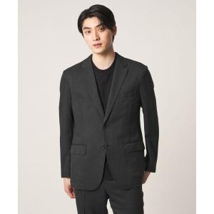 ジャケット テーラードジャケット リネンライク スラブツイル 2ボタンジャケット-セットアップ対応・マシンウォッシャブル-「A DAY IN THE LIFE」 メンズ