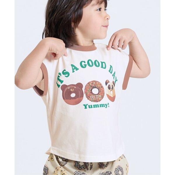 tシャツ 「接触冷感」美味しいスウィーツプリント半袖Tシャツ キッズ 子供服 男の子 女の子
