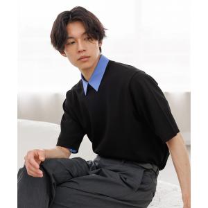 tシャツ アンチピリングハイゲージニット/クルー/半袖/646783 メンズ