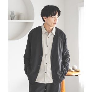 クリーンサッカーシャツカーデ長袖