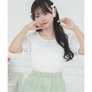 tシャツ 「クティールとレトロ」アソートキャンディパフカットソー レディース