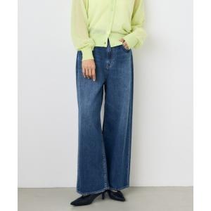 ジーンズ デニム デニムパンツ 「サイズ，身長別画像あり」AZUL DENIM リラックスワイドデニム レディース