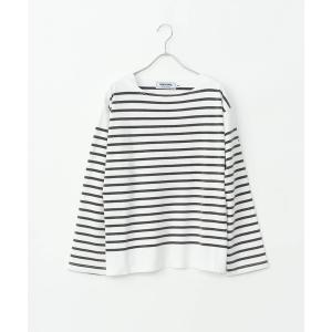 tシャツ 「 MONTKEMMEL / モンケメル 」バスクボーダー　ウォッシュ加工　ロングスリーブTシャツ レディース メンズ
