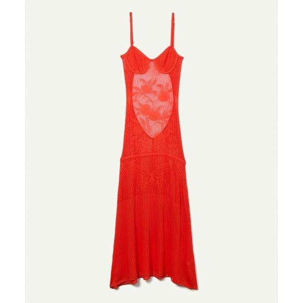 ドレス 「leinwande」26SS新作 Blueberry Lace Slip Dress