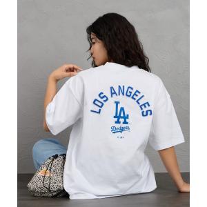 tシャツ 「FANATICS/ファナティクス」 別注 MLBロゴ バックプリント ショートスリーブTシャツ レディース メンズ