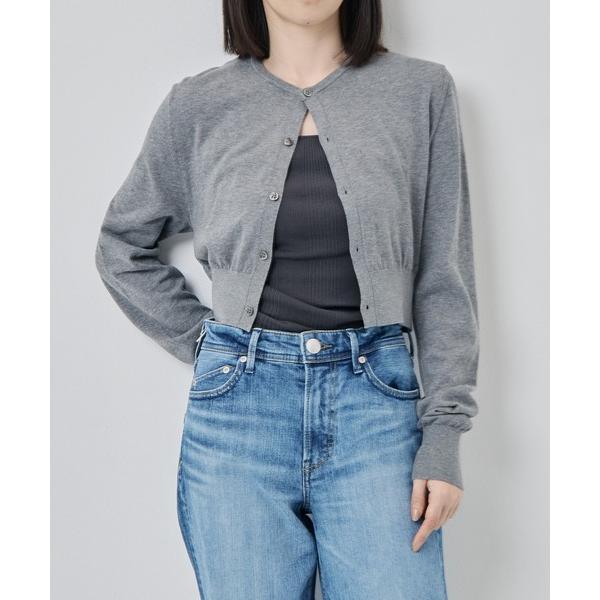 カーディガン 「NSCRIRE/アンスクリア」Cotton 16G 2-Way Cardigan レ...