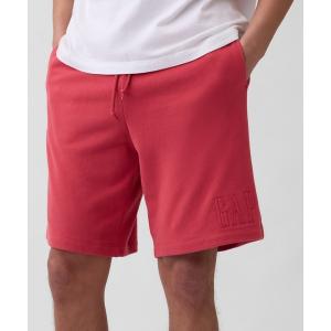 パンツ ヴィンテージソフト フレンチテリー リラックスフィット GAPロゴ スウェットショートパンツ メンズ レディース