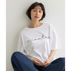 tシャツ 「natural by clip」シルキーバイオラウンドTシャツ レディース