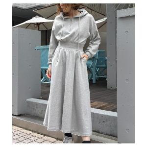 ワンピース 「DESERT ROSE/デザートローズ」スウェットジップアップフーディーワンピース