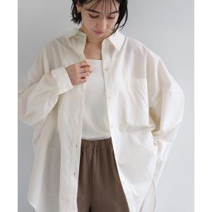 ブラウス シャツ 2way no collar yoke shirt /2way ノーカラー ヨーク