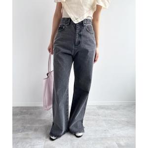 ジーンズ デニム デニムパンツ 「Hella/ヘラ」side hem slit denim レディース