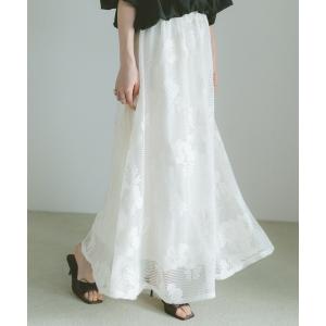 スカート フラワーメッシュフレアスカート｜ZOZOTOWN Yahoo!店