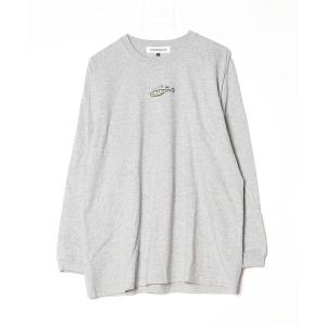「CHARI&CO」 長袖Tシャツ LARGE ヘザーグレー メンズ