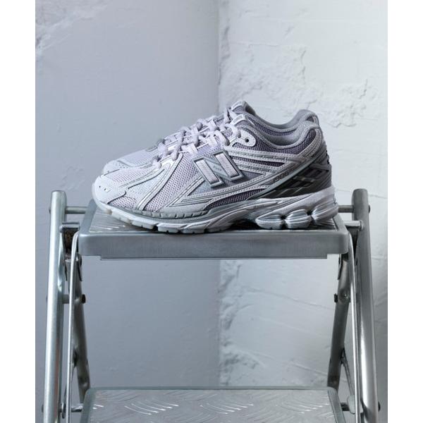 「New Balance」 ローカットスニーカー 23.5cm グレー レディース