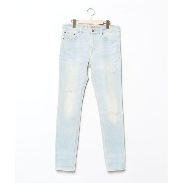 「American Eagle」 スキニーデニムパンツ 32 ブルー メンズ