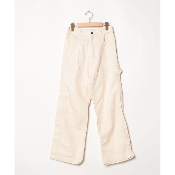 「Java」 デニムパンツ MEDIUM ホワイト レディース