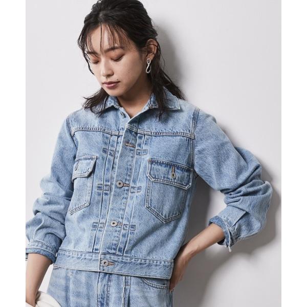 「CHIC STYLE」 デニムジャケット M ライトブルー レディース