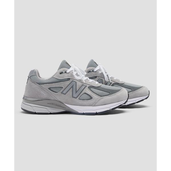 「New Balance」 ローカットスニーカー 27.0cm グレー メンズ