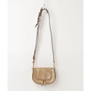「ANYA HINDMARCH」 ショルダーバッグ - ゴールド レディース