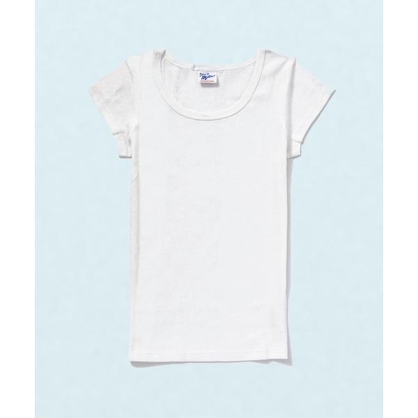 tシャツ 半袖 Robert P. Miller / パネルリブ半袖無地 / 807C レディース ...
