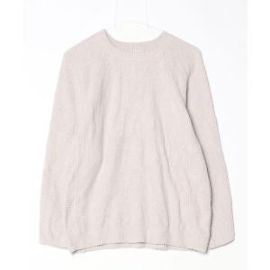 「BAREFOOT DREAMS」 長袖ニット S ベージュ レディース