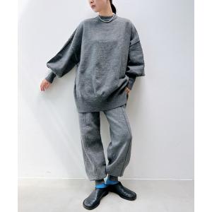 「y/m」 セットアップ FREE 杢グレー レディース