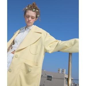 「Lil Ambition」 トレンチコート FREE イエロー レディース