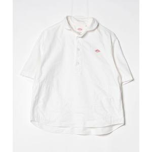 「DANTON」 半袖シャツ 38 ホワイト レディース