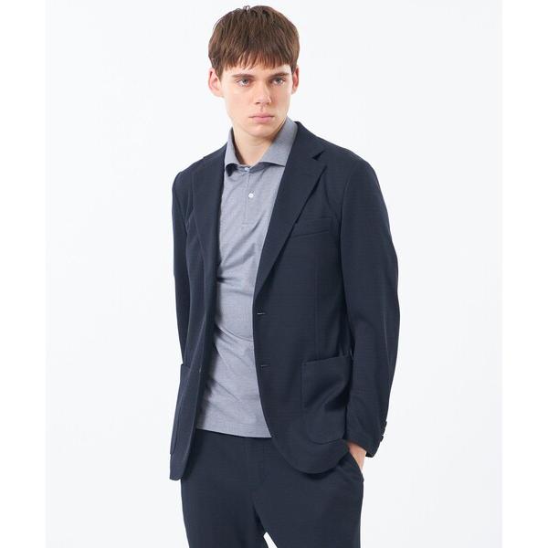 ジャケット テーラードジャケット テーラードジャージー ジャケット ミニワッフル メンズ