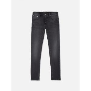 ジーンズ Nudie Jeans/ヌーディージーンズ Tight Terry / パワーストレッチブラックデニム / Black Blizzard メンズ