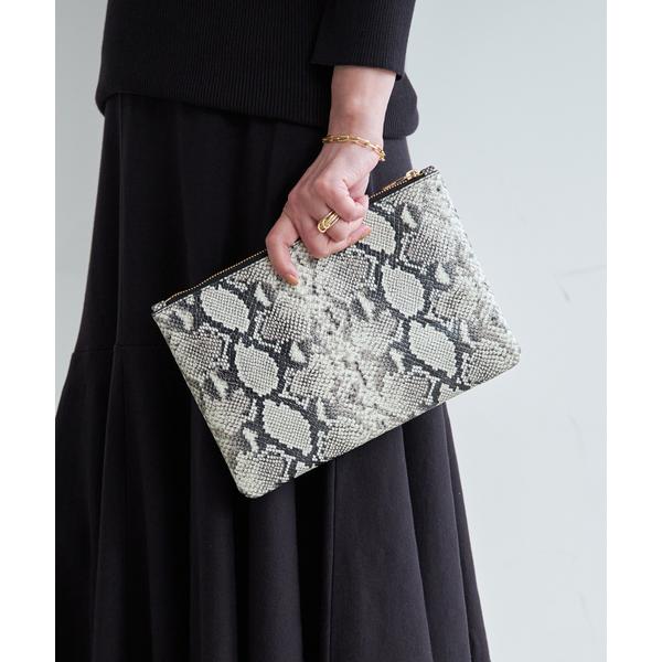 ショルダーバッグ バッグ 「ANINE BING/アニン ビン」 PYTHON POUCH レディー...