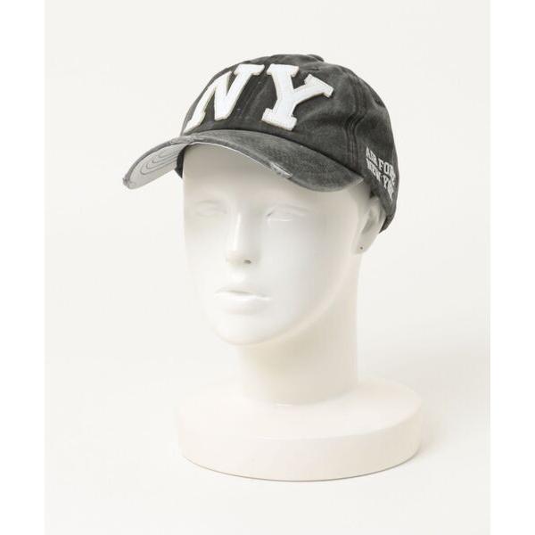 キャップ 帽子 カシュネ cache nez / NY BIGパッチ ダメージCAP レディース