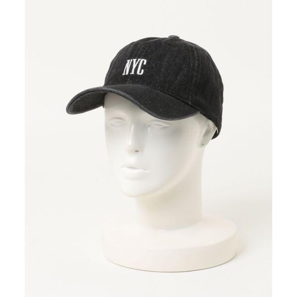 キャップ 帽子 カシュネ cache nez / ウォッシュドDENIM NYCロゴCAP レディー...