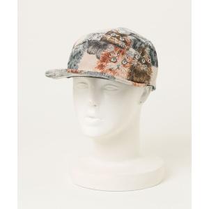 キャップ 帽子 カシュネ cache nez / HATPHILE UNIQUE CAT JACQUARD 5PANEL レディース
