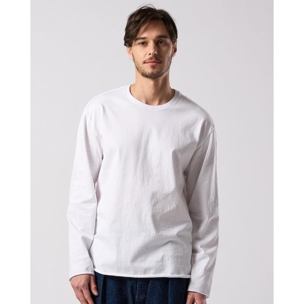 tシャツ cut-off crew-neck L/S メンズ