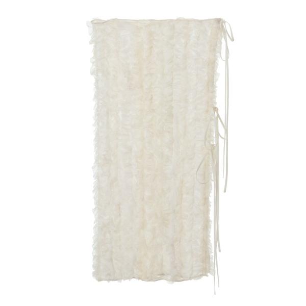 スカート 「CURRENTAGE/カレンテージ」Tulle Chiffon Wrap Skirt