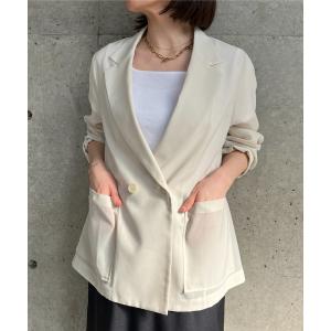 ジャケット テーラードジャケット 接触冷感シアージャケット レディース