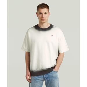 tシャツ Sprayed Relaxed Sweater/スプレー加工リラックスオーバーサイズスウェットTシャツ メンズ レディース