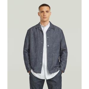 デニムジャケット gジャン Marseille Blazer 3.0/ミリタリーテイストデニムブレザー メンズ