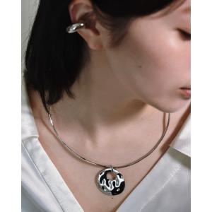 チョーカー 「kiehtova」ripple neck cuff silver/リップル ネックカフ レディース