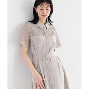ワンピース レース切替ワンピース