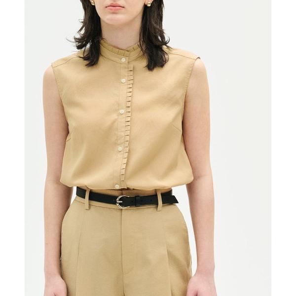 ブラウス シャツ ブライトローン撥水フリルブラウス「AIRY MOTION」 レディース