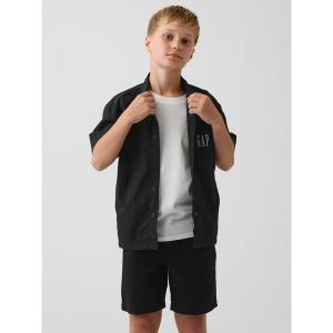 ブラウス シャツ リサイクル リラックスフィット ナイロンシャツ (キッズ) キッズ 子供服 男の子