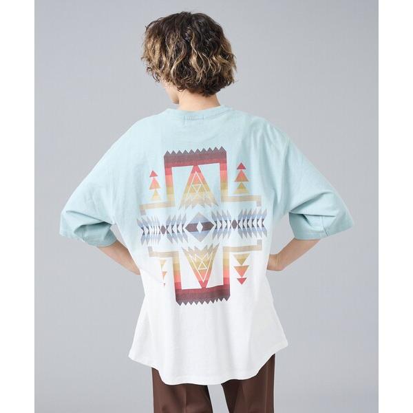 tシャツ 「PENDLETON/ペンドルトン」グラデーション ダイバックプリント Tシャツ / ユニ...