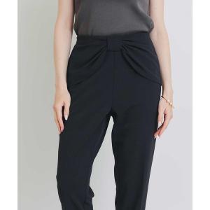 パンツ ウエストリボンパンツ レディース