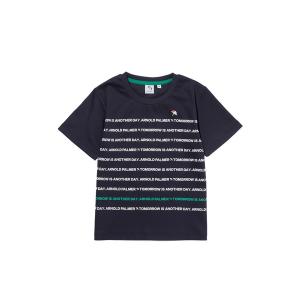 ファミリア 半袖Tシャツ トップス ボーダー柄 肩スナップ ベビー