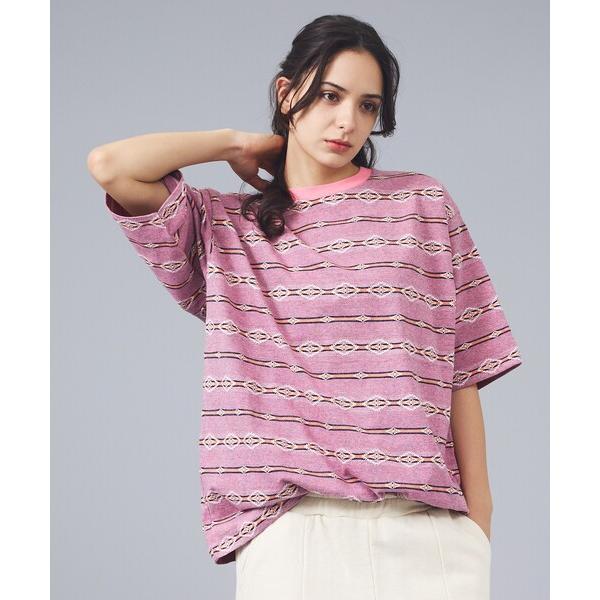 tシャツ 「PENDLETON/ペンドルトン」Jacquard Tee / ジャガード 総柄 ボーダ...