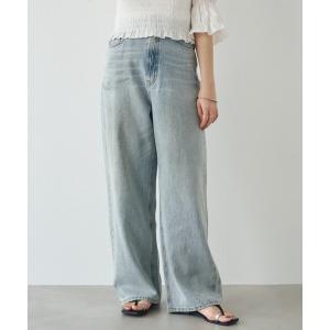 ジーンズ デニム デニムパンツ 「PUFRILL/パフリル」デニムパンツ レディース